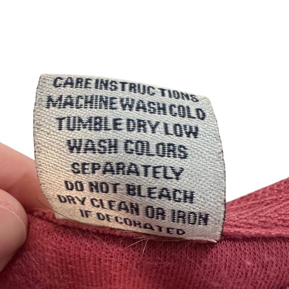 Vintage Sutton Sportswear Embroidered Floral Pink Shenandoah Long Sleeve XL - Picture 5 of 6